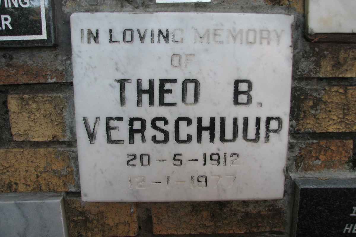 VERSCHUUR Theo B. 1912-1977