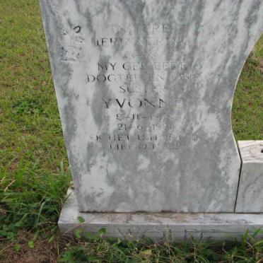 WOLFE Yvonne 1959-1981