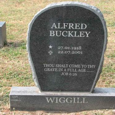 WIGGILL Alfred Buckley 1918-2001