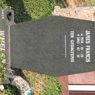 WHELAN James Francis 1938-2003