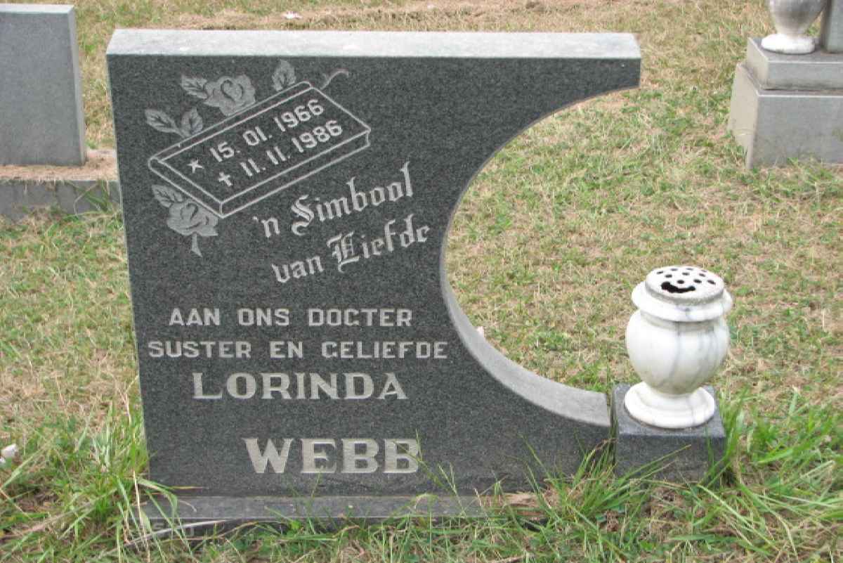 WEBB Lorinda 1966-1986