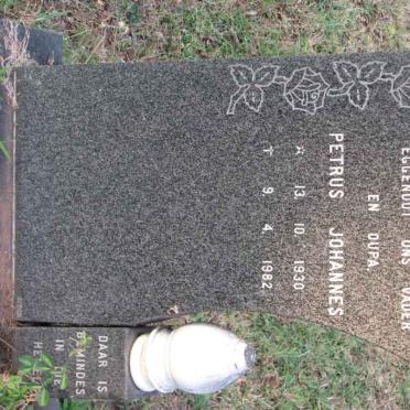 WET Petrus Johannes, de 1930-1982