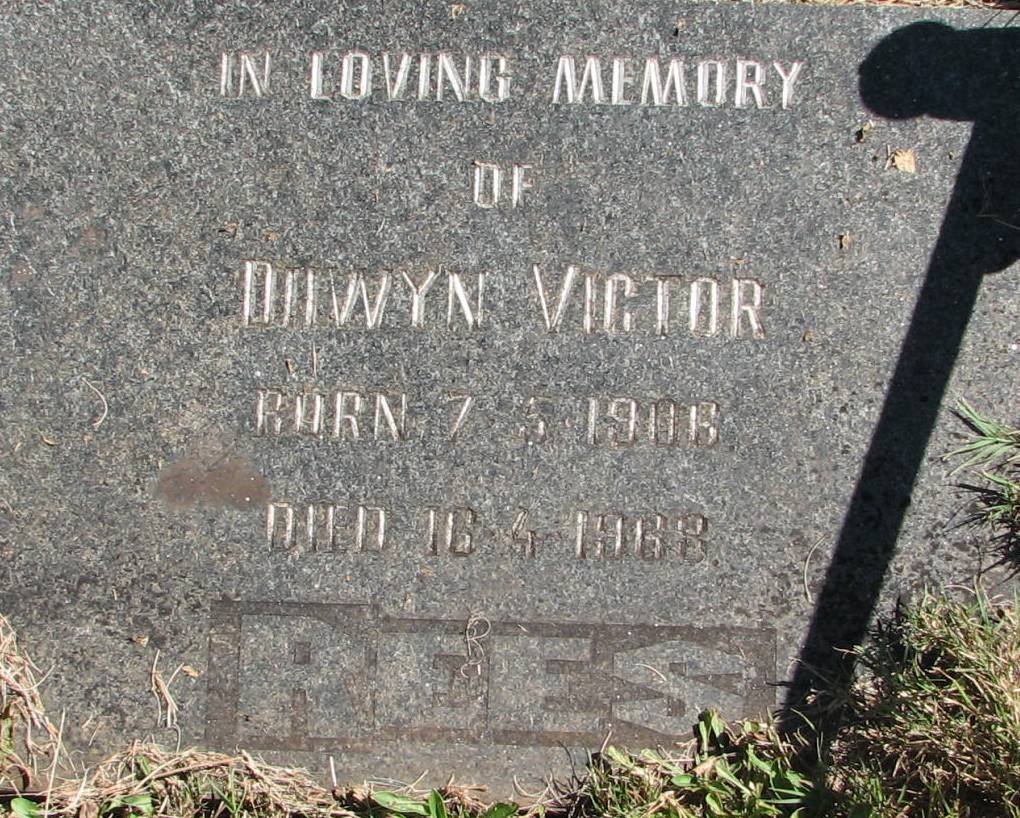 REES Duwyn Victor 1906-1968