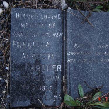 GARDNER Fredrika Augusta -1938