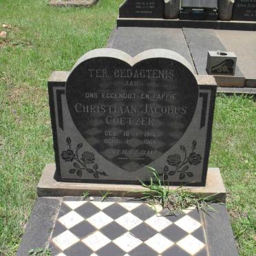 COETZER Christiaan Jacobus 1916-1964