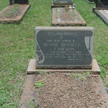 CAMERON Bessie Russell 1890-1963