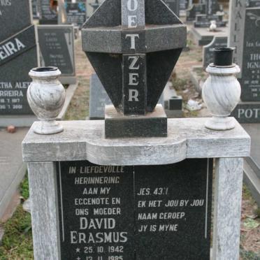 COETZER Gerhardus Philippus 1940-1993 :: COETZER David Erasmus 1942-1985