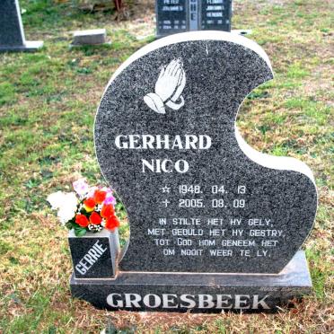 GROESBEEK Gerhard Nico 1948-2005