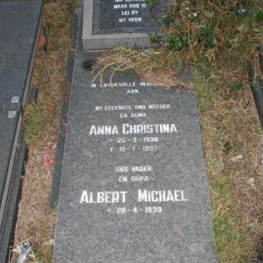LINGEN Albert Michael, van 1939- &amp; Anna Christina 1938-1997