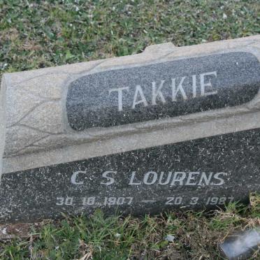 LOURENS C.S. 1907-1987