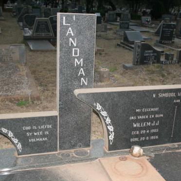 LANDMAN Willem J.J. 1905-1966 &amp; Magdalena J. 1907-1986