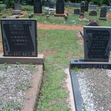 POTGIETER Phillipus Jacobus 1890-1971 &amp; Maria Catharina du PLESSIS 1911-1984