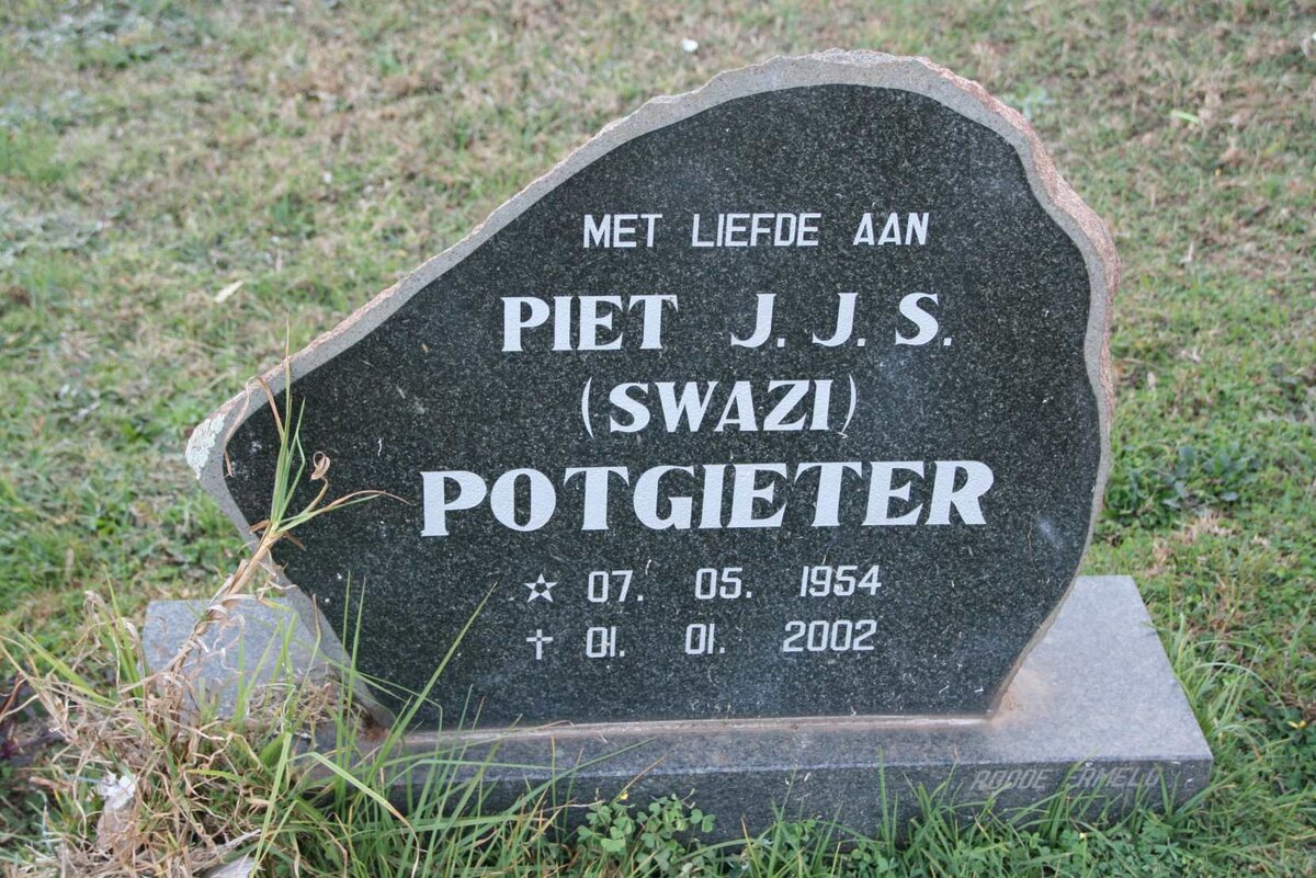 POTGIETER Piet J.J.S. 1954-2002