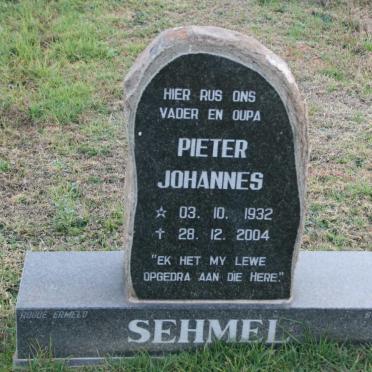 SEHMEL Pieter Johannes 1932-2004