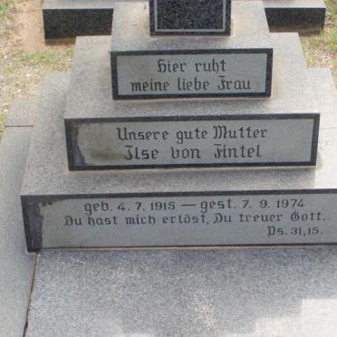 FINTEL Ilse, von 1915-1974