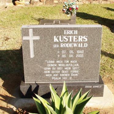 KUSTERS Erich nee RODEWALD 1940-2005