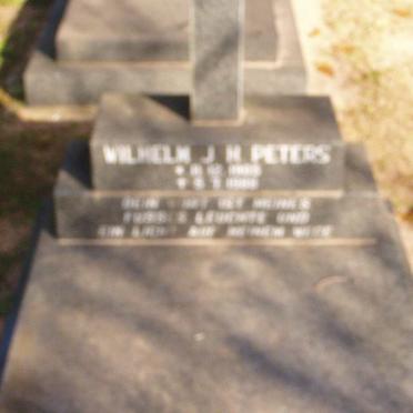 PETERS Wilhelm J.H.