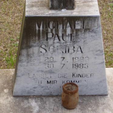 SCRIBA Michael Paul 1983-1983