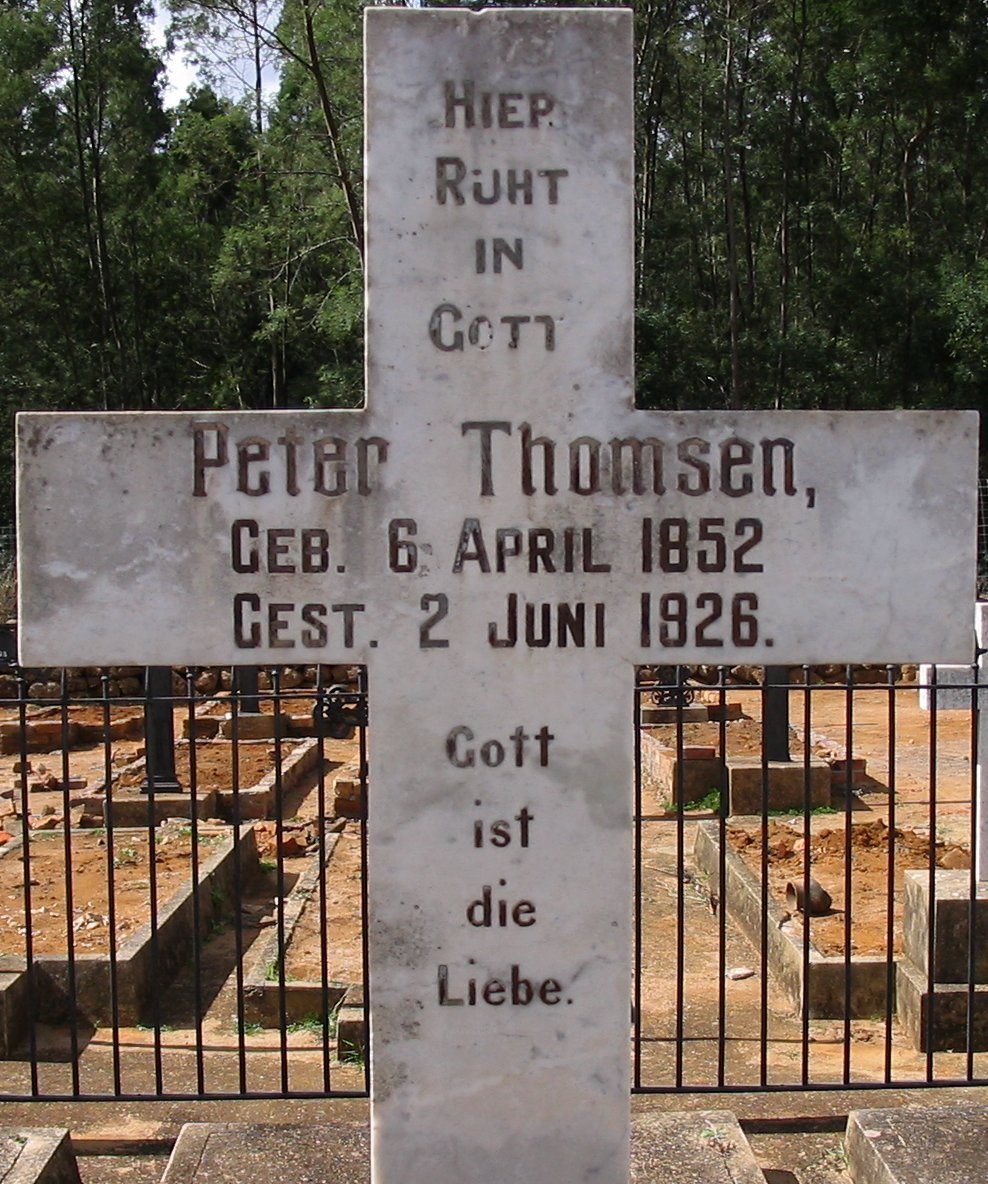 THOMSEN Peter 1852-1926