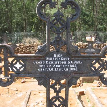 KUSEL Georg Christoph 1863-1898