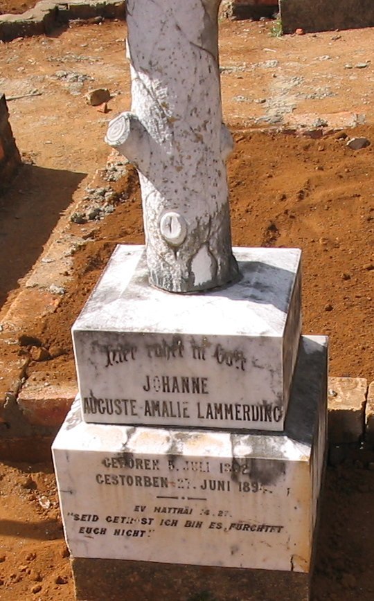 LAMMERDING Johanne Auguste Amalie 1892-1894