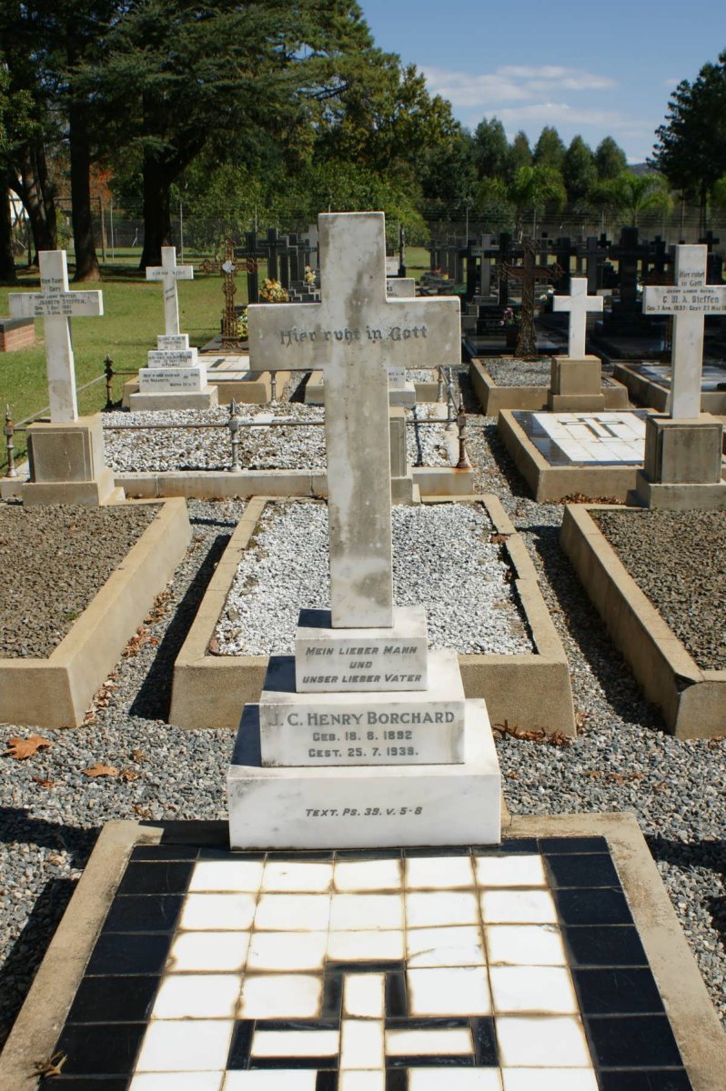 BORCHARD J.C. Henry 1892-1938