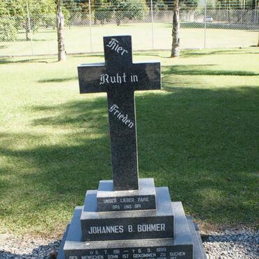 BÖHMER Johannes B. 1911-1999