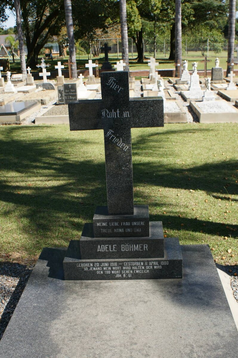 BÖHMER Adele 1916-1980