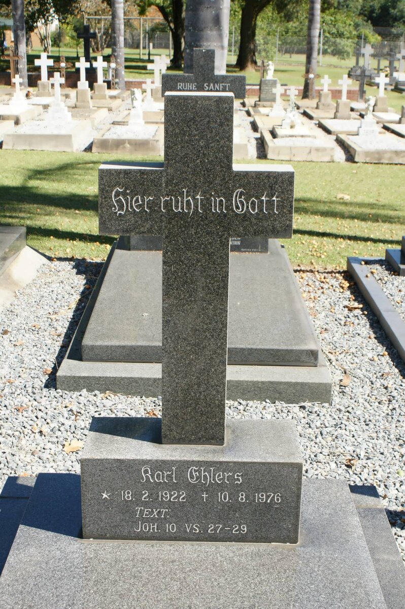 EHLERS Karl 1922-1976