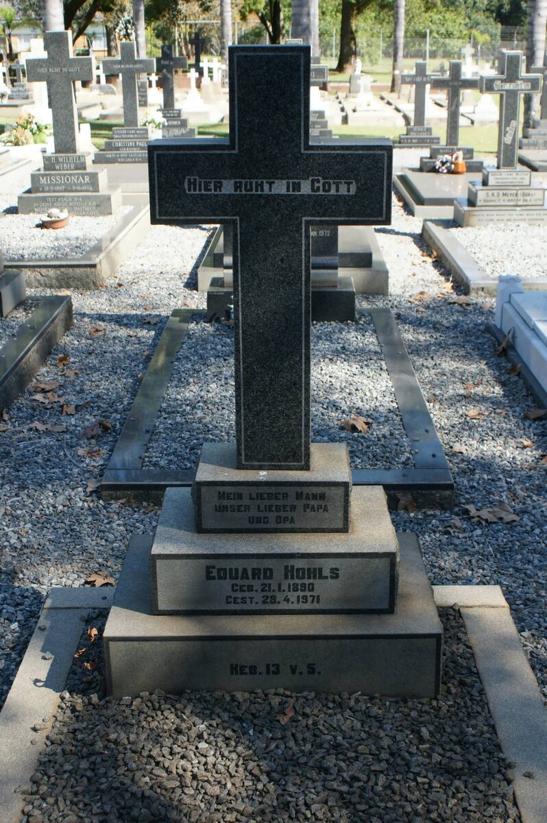 HOHLS Eduard 1890-1971