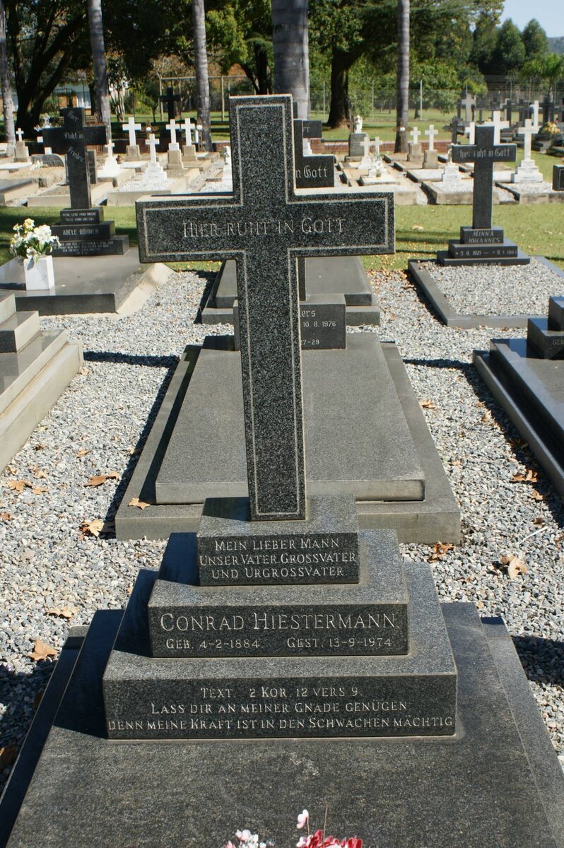 HIESTERMANN Conrad 1884-1974