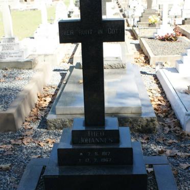 JOHANNES Theo 1917-1967