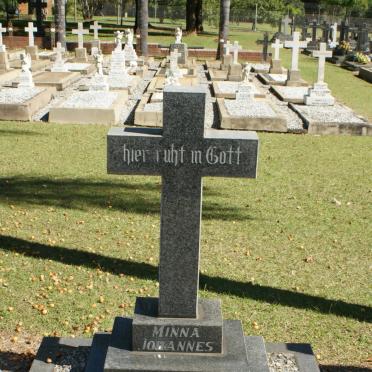 JOHANNES Minna 1921-1980