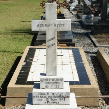 JOHANNES Heinrich Christoph 1852-1943