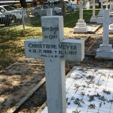 MEYER Christiene 1885-1917