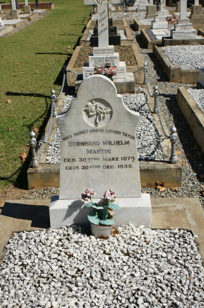 MARTIN Bernhard Wilhelm 1879-1938
