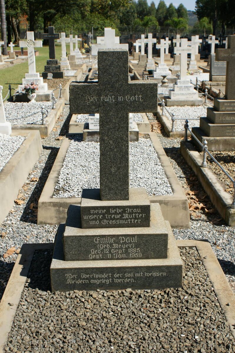 PAUL Emilie nee MEYER 1885-1959