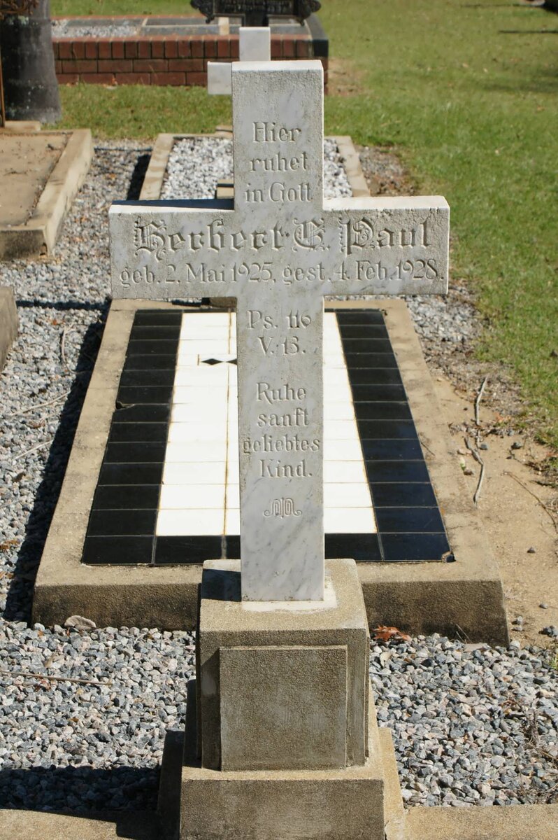 PAUL Herbert G. 1925-1928