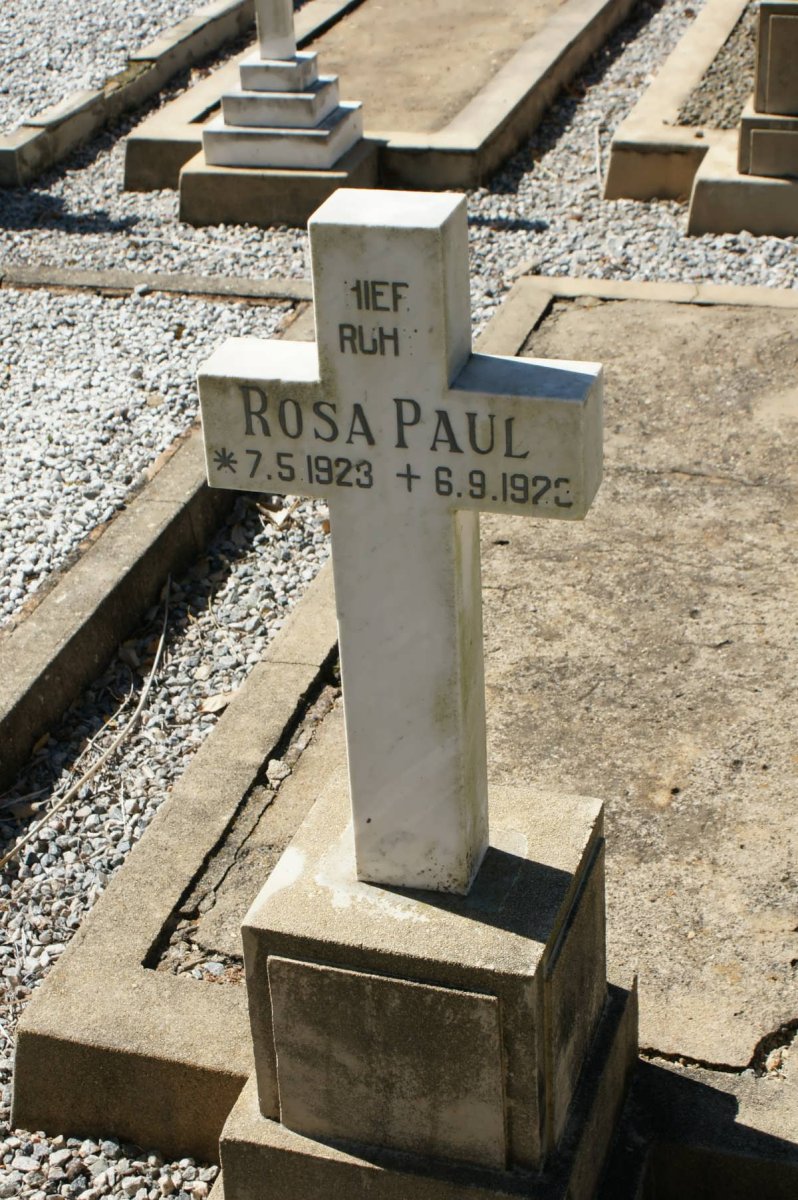 PAUL Rosa 1923-1923