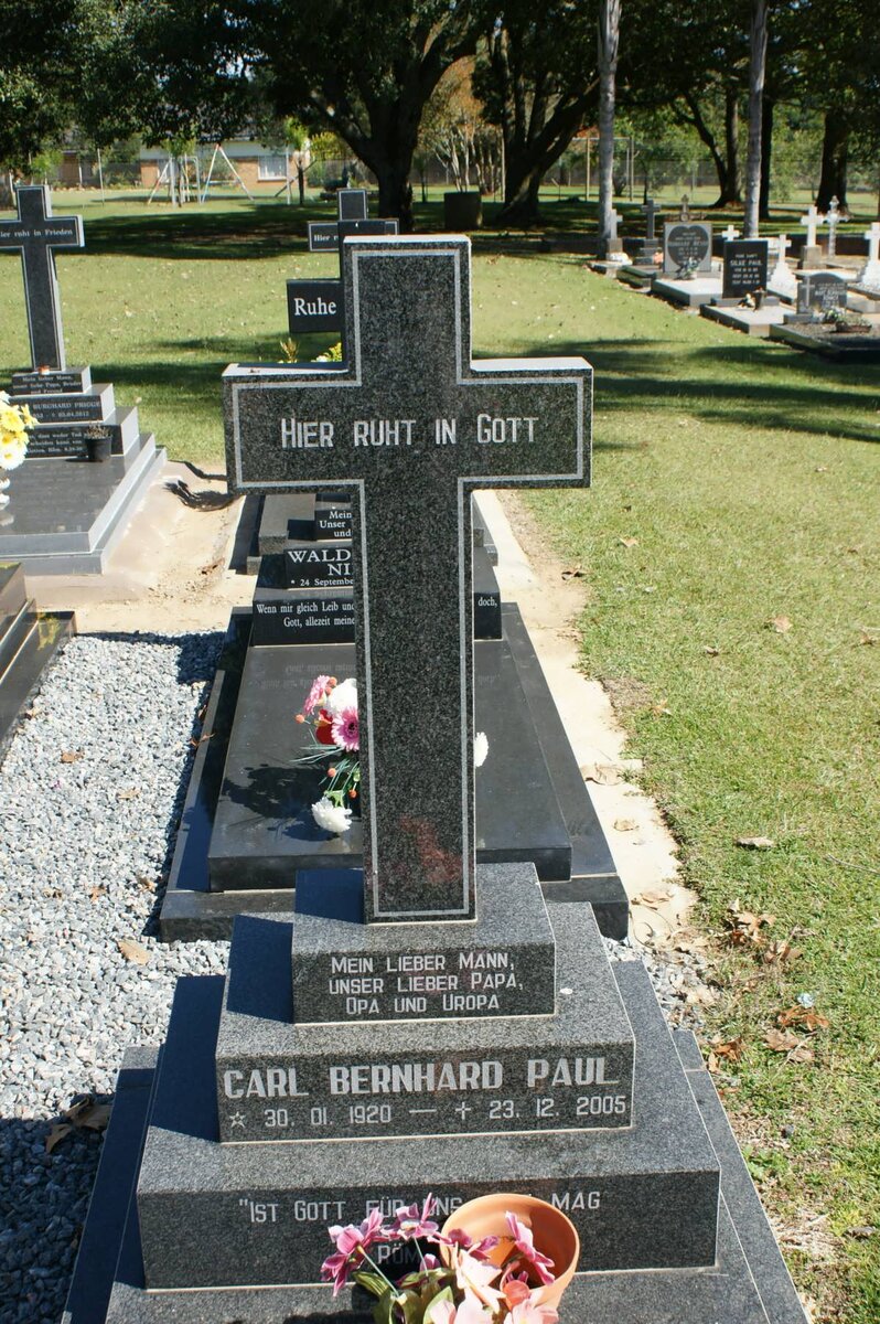 PAUL Carl Bernhard 1920-2005