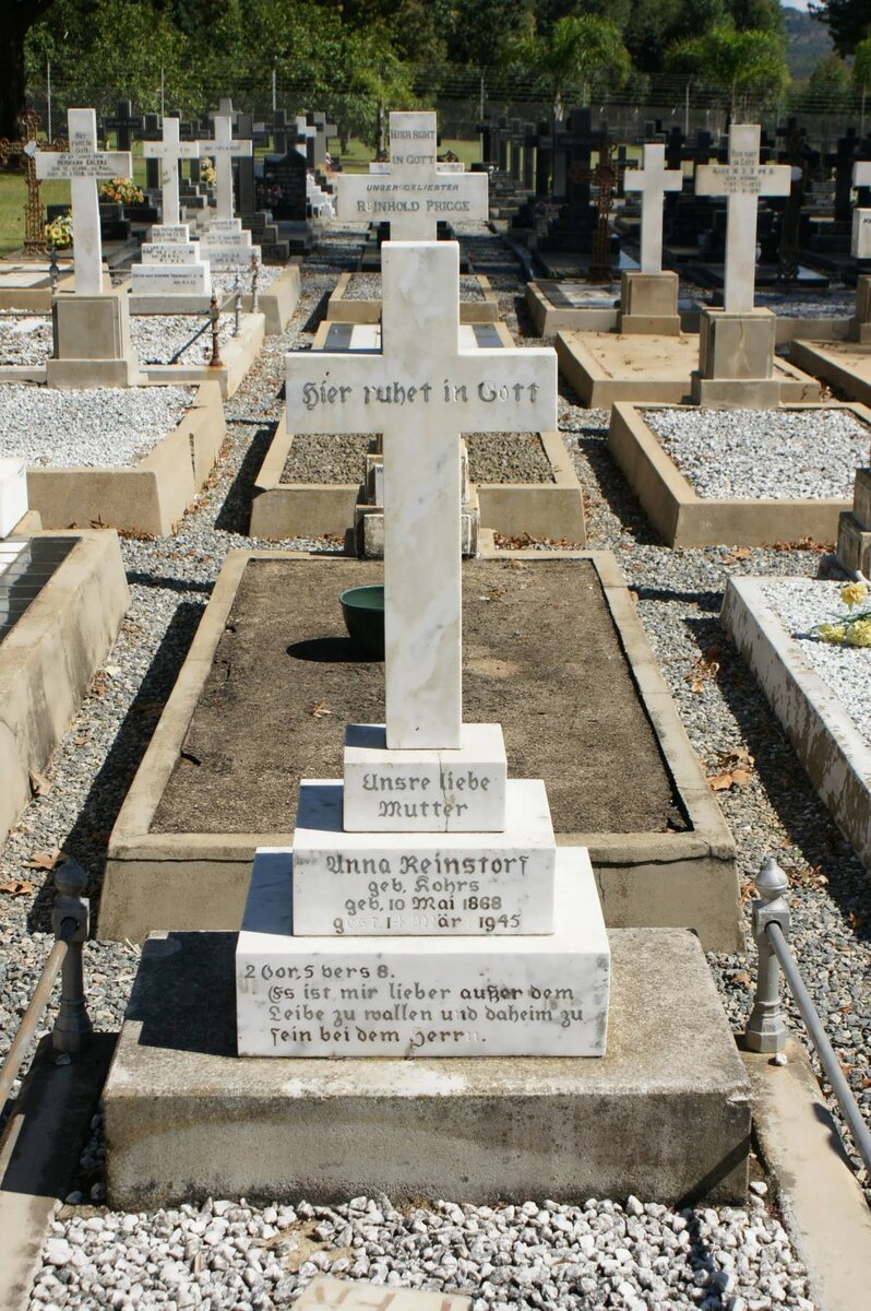 REINSTORF Anna nee ROHRS 1868-1945