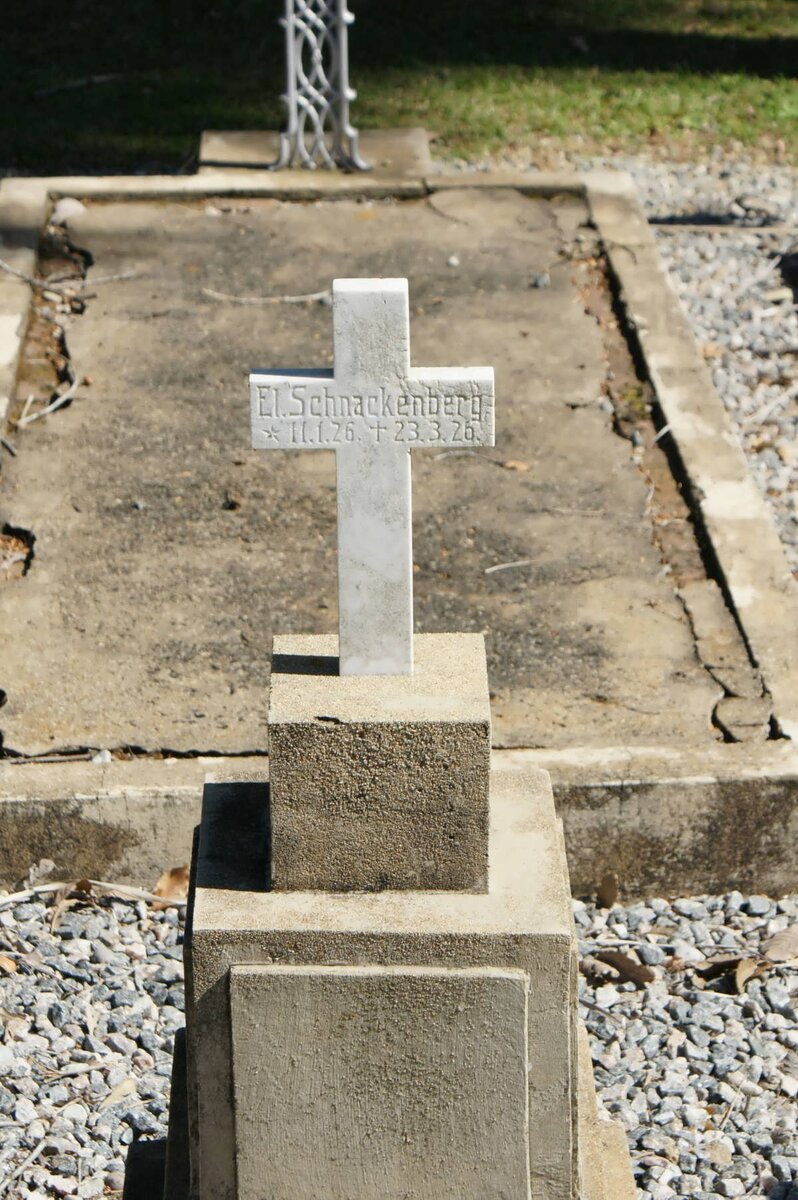 SCHNACKENBERG E.I. 1926-1926