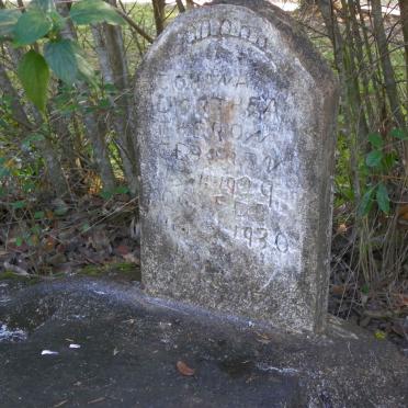 THERON Johanna Dorothea 1929-1930