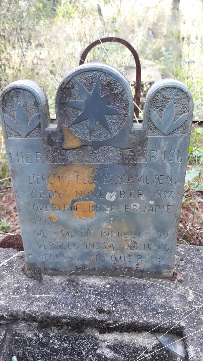 VILJOEN Ella Belyda 1937-1938