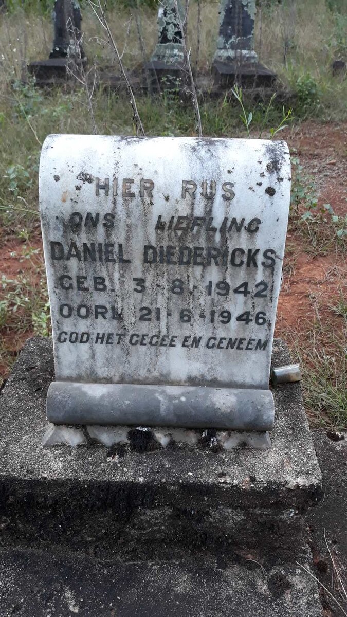 DIEDERICKS Daniel 1942-1946