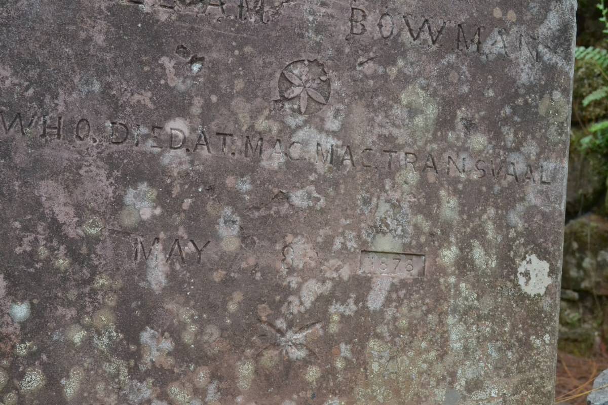 BOWMAN William -1878 