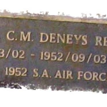 REITZ C.M., Deneys 1923-1952