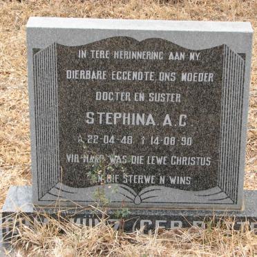 ? R?MÜNZ Stephina A.C. nee RUTTER 1948-1990