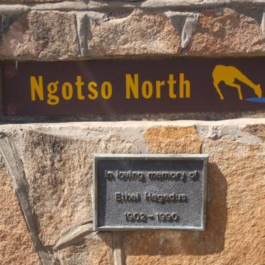 Mpumalanga, PILGRIM'S REST district, Kruger National Park, Ngotso North, Memorials