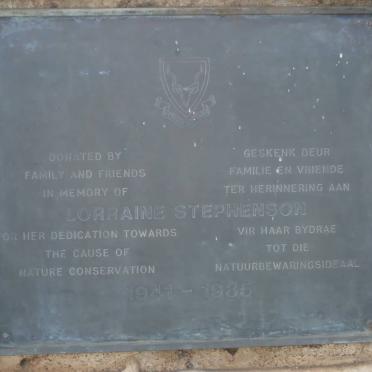 STEPHENSON Lorraine 1941-1985